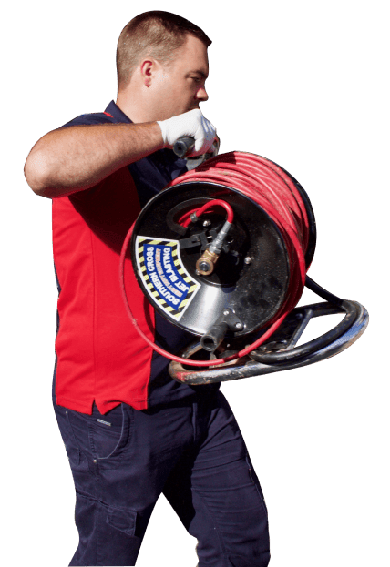man hose full cropped